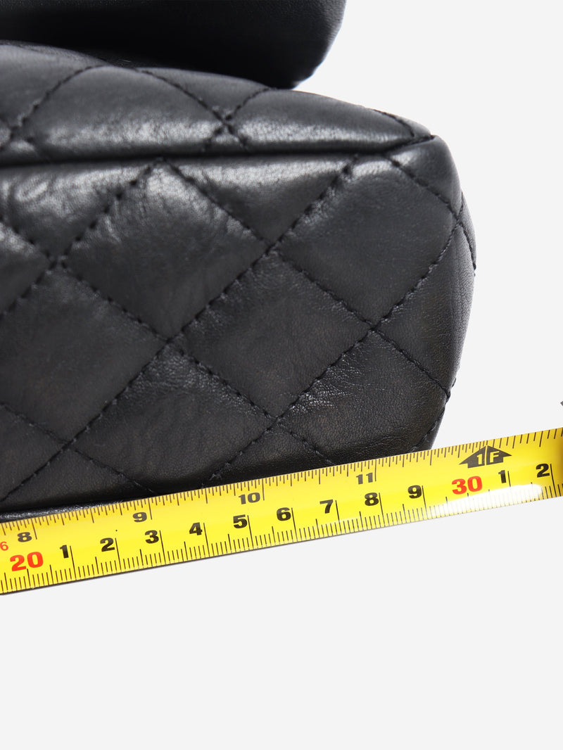 Black 2006 leather quilted single flap shoulder bag Shoulder bags Chanel 