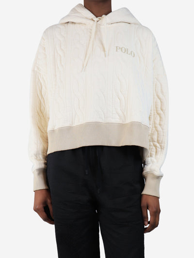 Cream Polo hoody - size XS Tops Polo Ralph Lauren 
