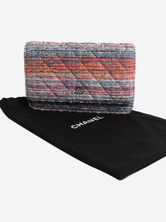 Multicolour 2019 diamond quilted tweed Wallet on Chain Cross-body bags Chanel 