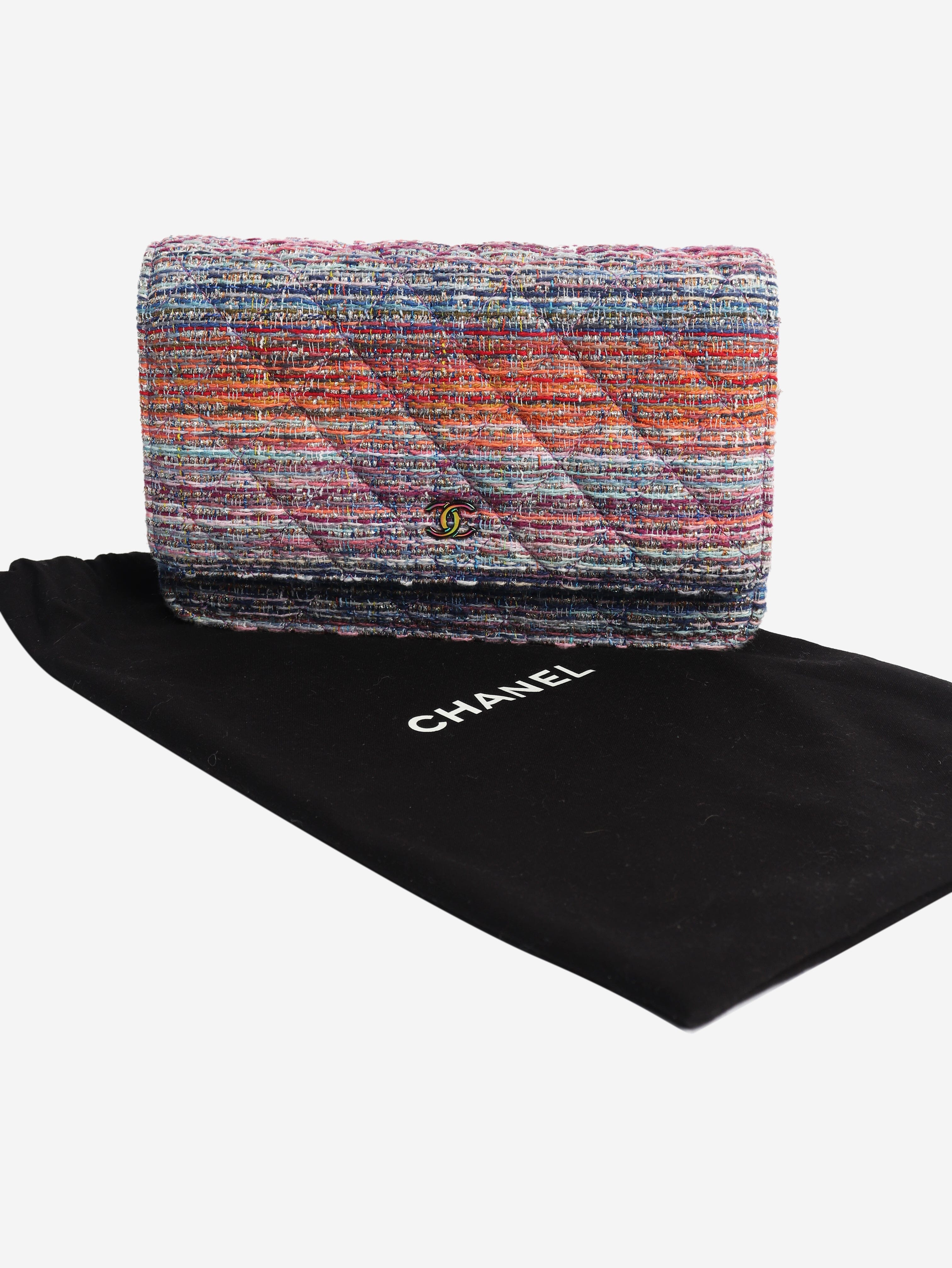 Multicolour 2019 diamond quilted tweed Wallet on Chain Cross-body bags Chanel 