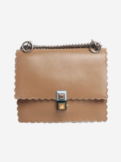 Brown Kan I leather bag