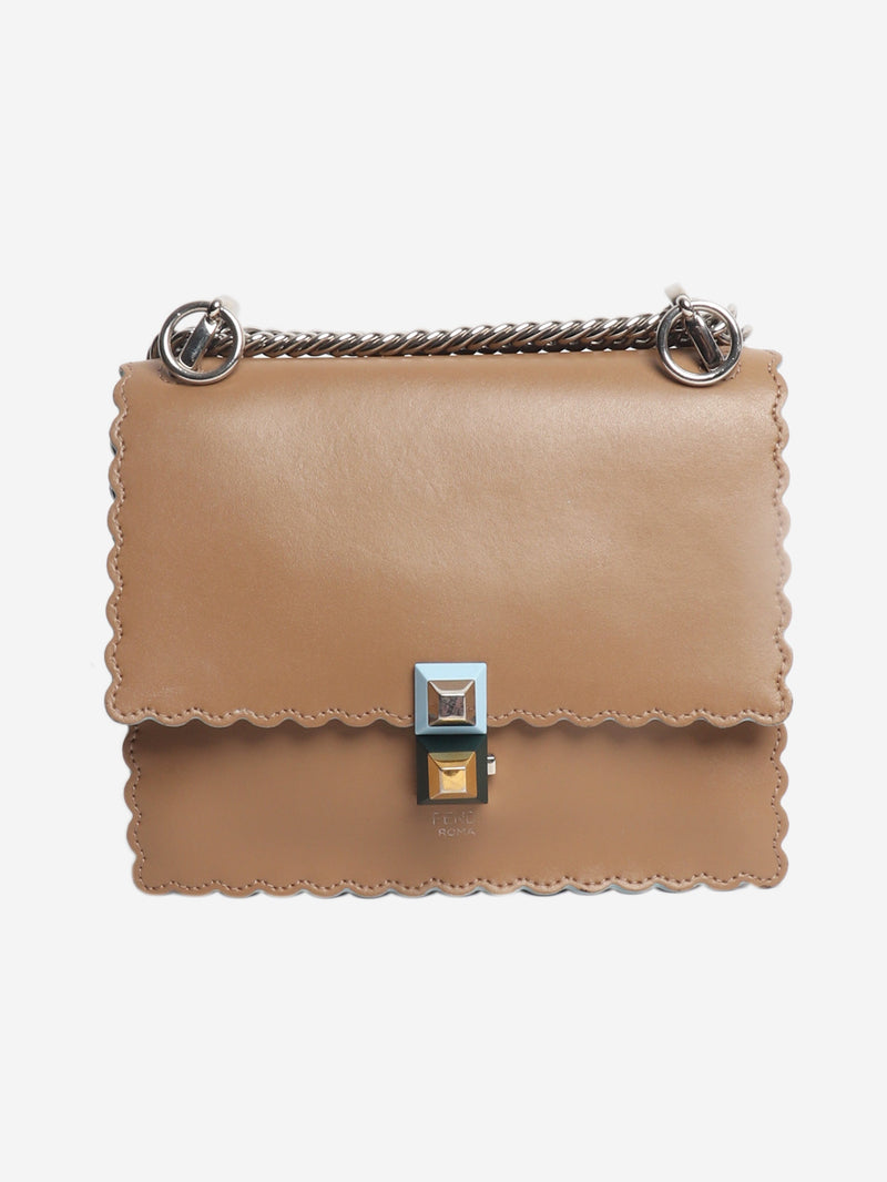 Brown Kan I leather bag