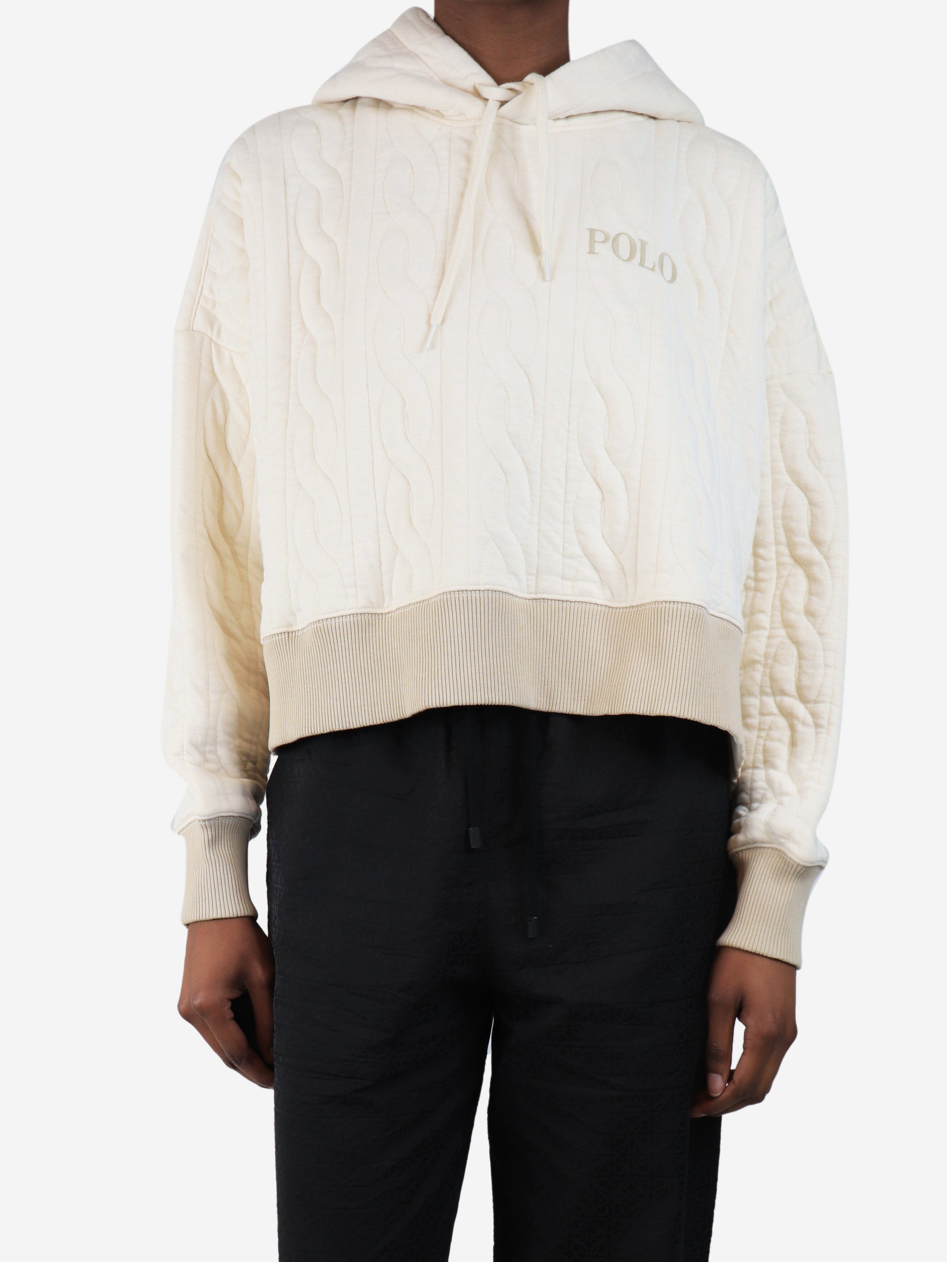 Cream Polo hoody - size XS Tops Polo Ralph Lauren 