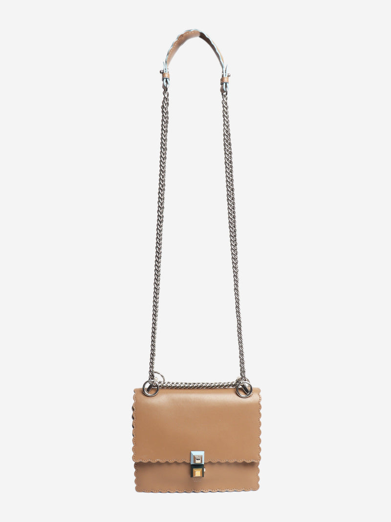Brown Kan I leather bag