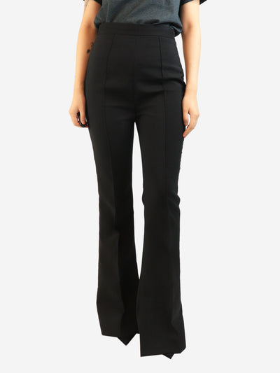Black flared trousers - size UK 12 Trousers Marni 