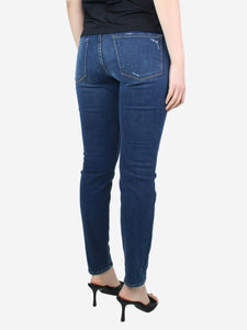 Frame Blue mid-rise straight-leg jeans - size UK 8