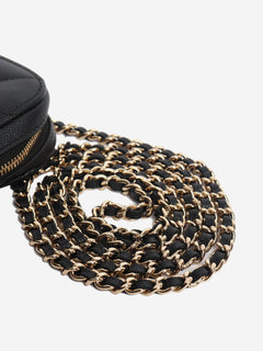 Black 2019 quilted phone holder crossbody bag Cross-body bags Chanel 