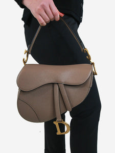 Christian Dior Brown 2021 Saddle bag