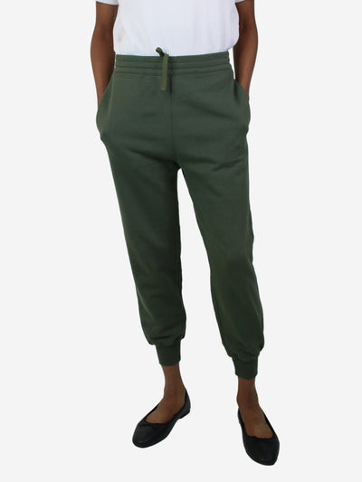 Green elasticated-waist joggers - size IT 38 Trousers Alexander McQueen 