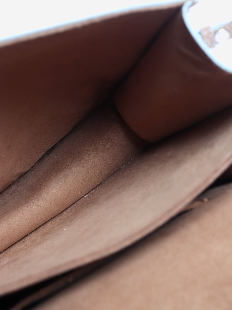 Brown Kan I leather bag Cross-body bags Fendi 
