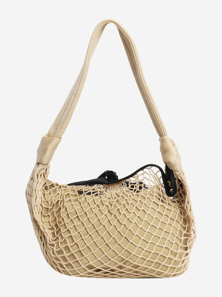 Beige Fortune Croissant Filt bag alternate image