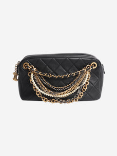 Black 2019 All About Chains lambskin quilted bag Cross-body bags Chanel 