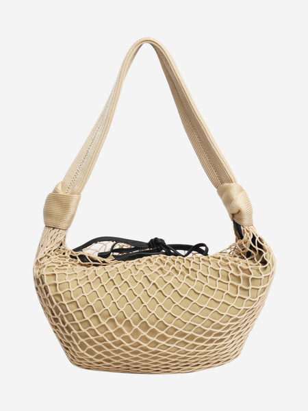 Beige Fortune Croissant Filt bag product image