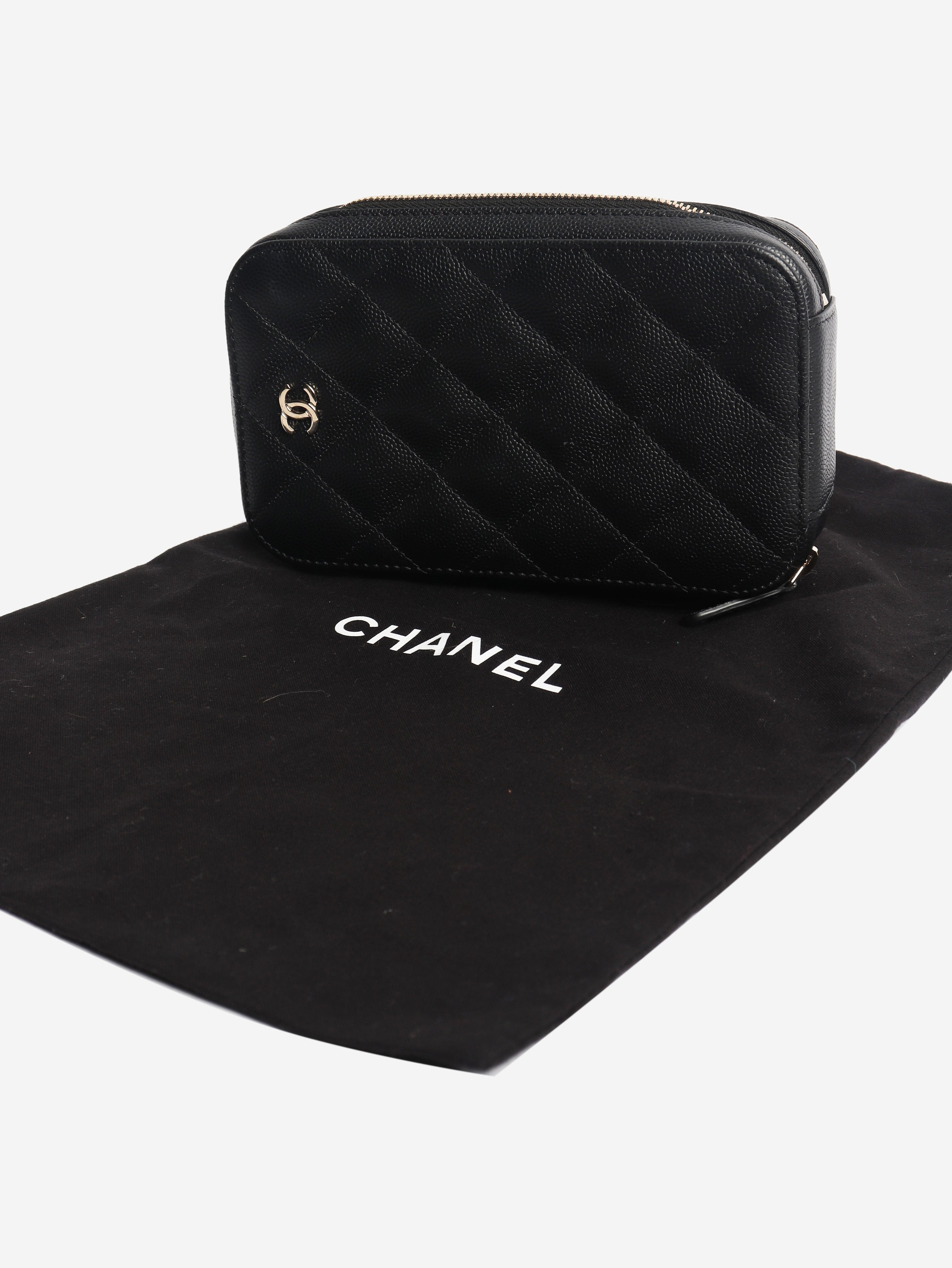 Black 2019 quilted phone holder crossbody bag Cross-body bags Chanel 