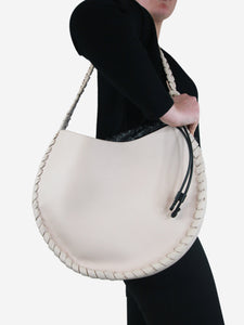 Chloe Cream Mate shoulder bag