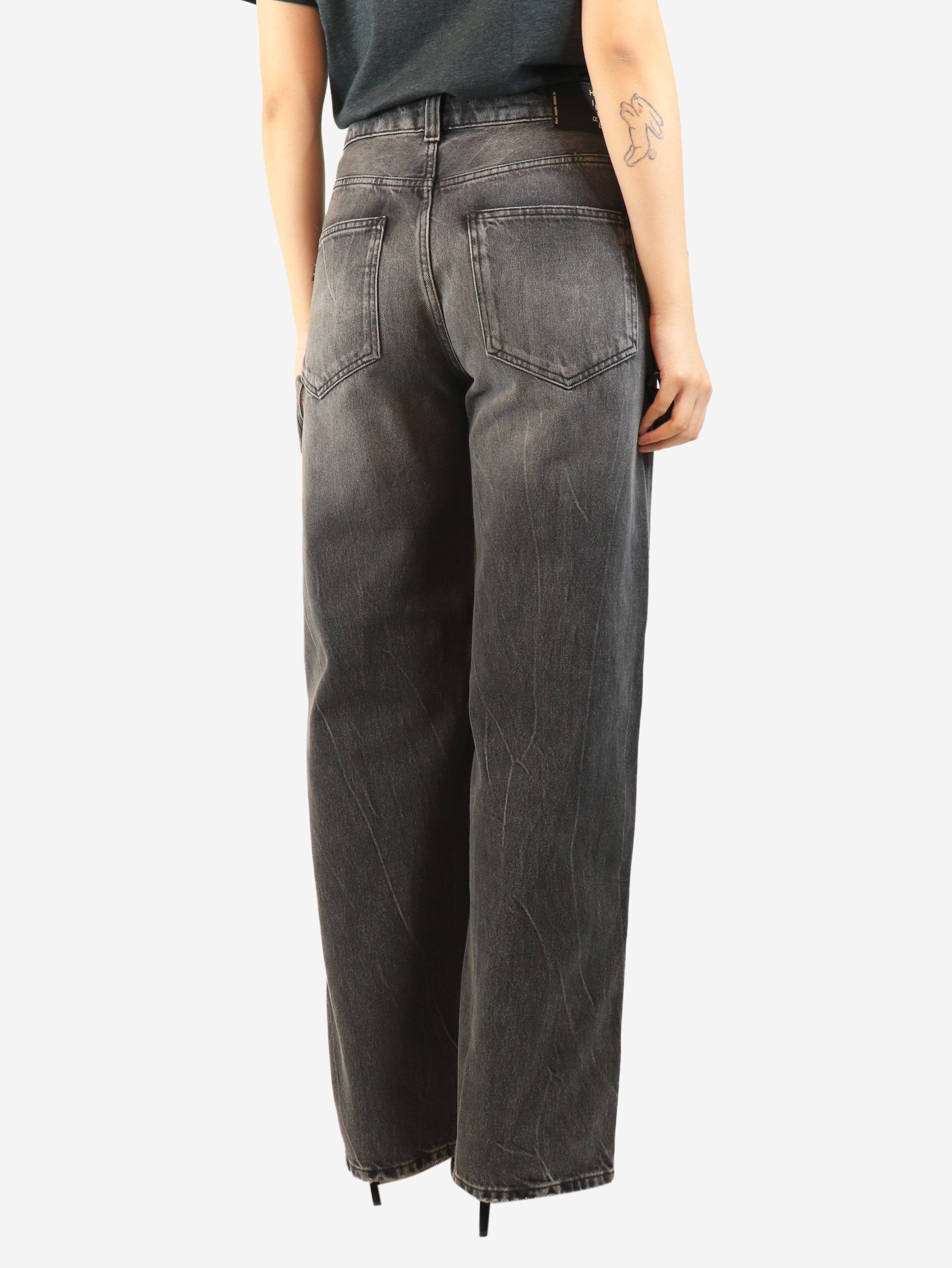 Grey Winona relaxed-fit jeans - size UK 8 Denim Haikure 