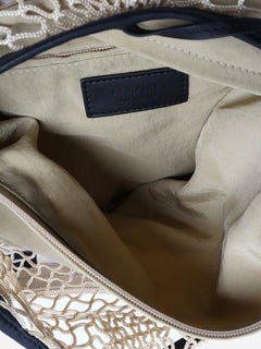 Beige Fortune Croissant Filt bag Shoulder bags Lemaire 