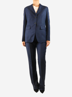 Navy two-piece suit set - size UK 10 Sets Prada 