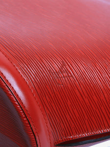 Louis Vuitton Red vintage 1995 Epi leather tote bag