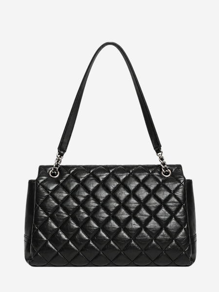 Black 2012 calfskin-quilted Lady Pearly flap bag alternate image