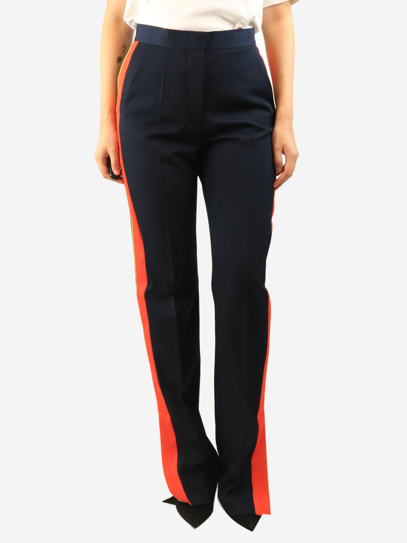 Navy wool trousers - size UK 8 Trousers Stella McCartney 