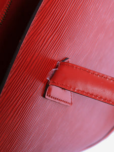 Louis Vuitton Red vintage 1995 Epi leather tote bag