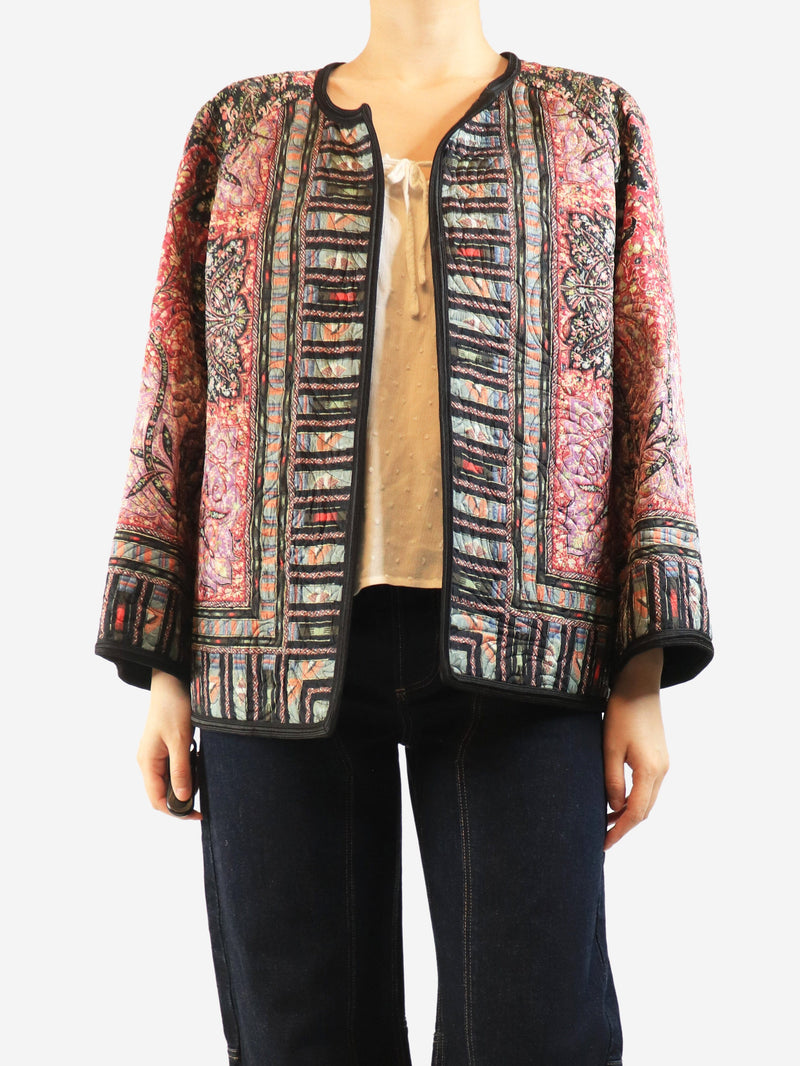 Paisley quilted jacket - size UK 14 Coats & Jackets Etro 