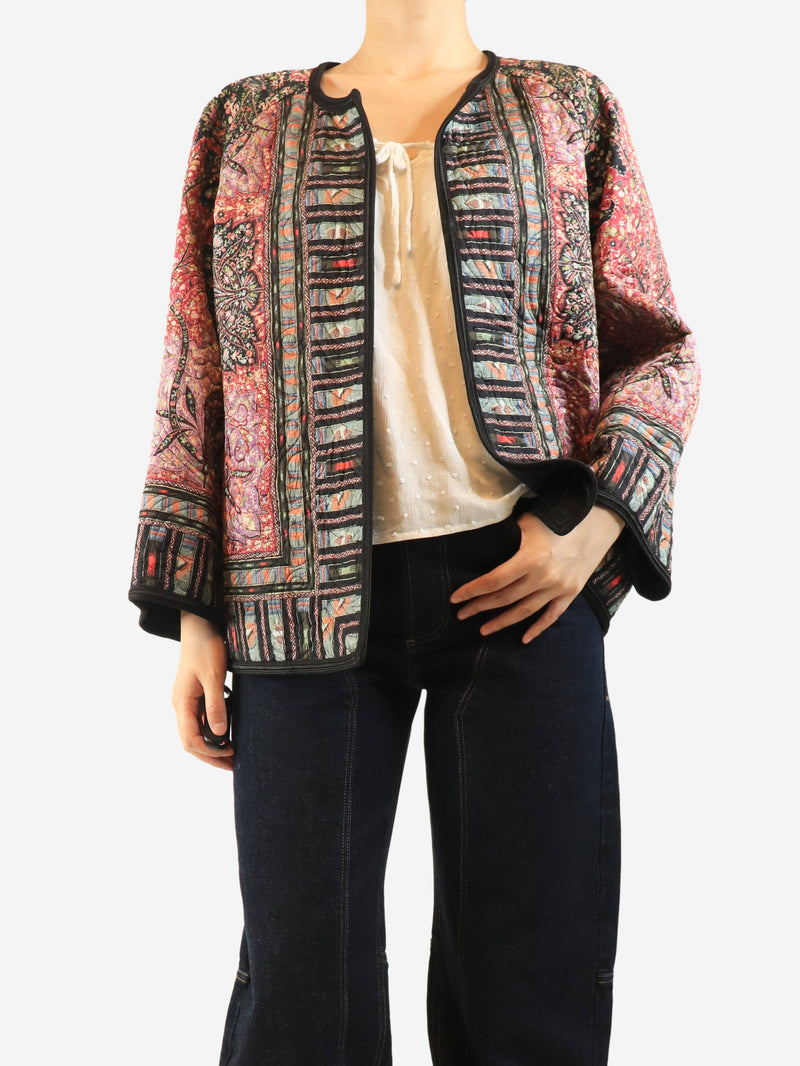 Paisley quilted jacket - size UK 14 Coats & Jackets Etro 