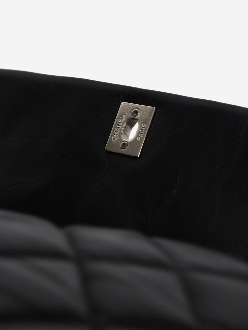 Black 2012 calfskin-quilted Lady Pearly flap bag Shoulder bags Chanel 