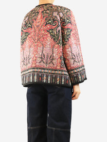 Paisley quilted jacket - size UK 14 Coats & Jackets Etro 