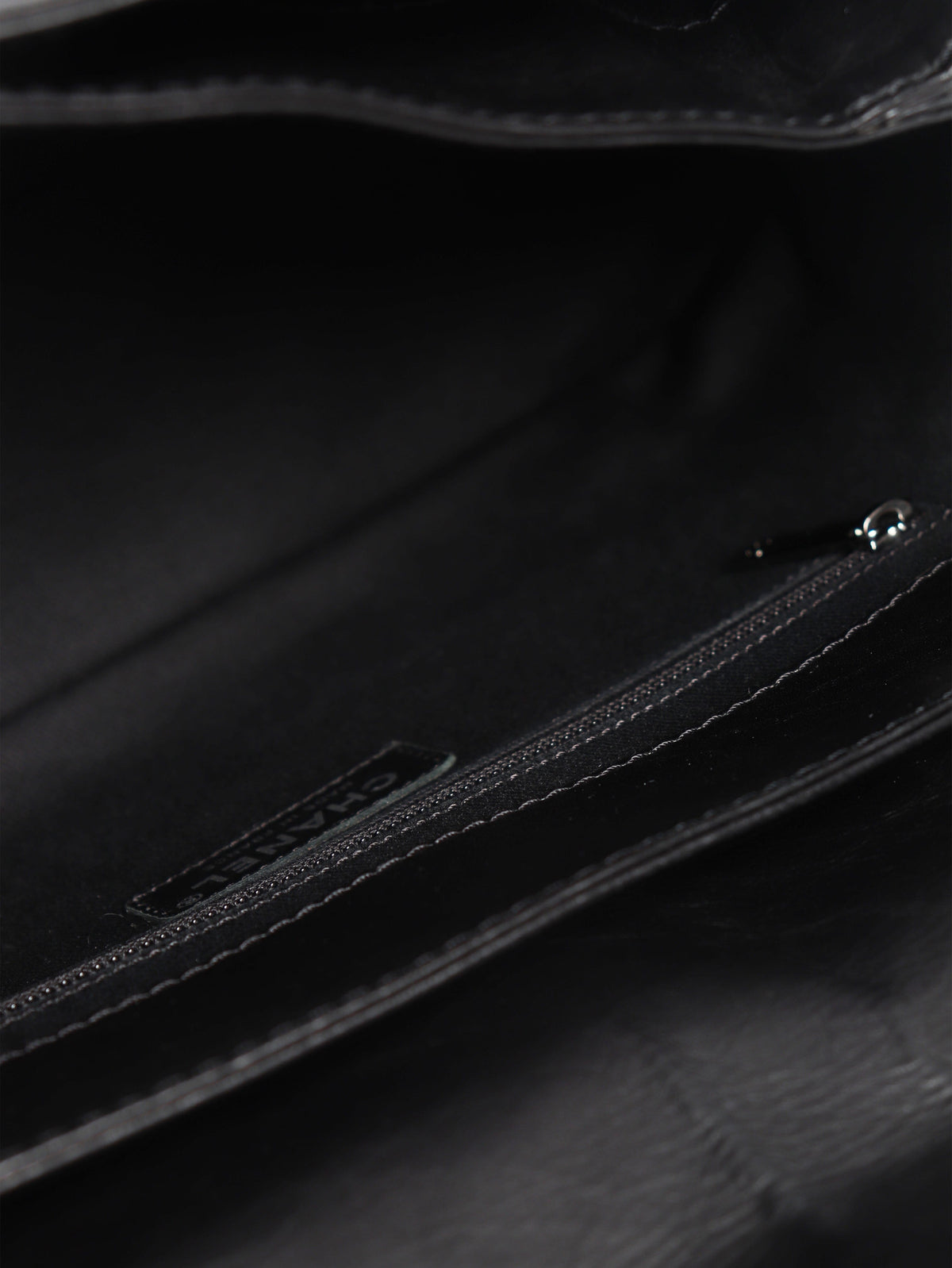 Black 2012 calfskin-quilted Lady Pearly flap bag Shoulder bags Chanel 