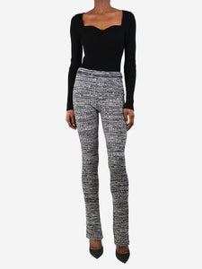 Baum Und Pferdgarten Grey ribbed knit trousers - size S