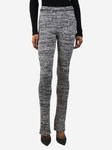 Baum Und Pferdgarten Grey ribbed knit trousers - size S