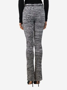 Baum Und Pferdgarten Grey ribbed knit trousers - size S