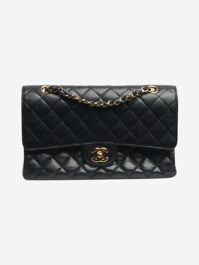 Black medium caviar 2012 Classic Double Flap bag Shoulder bags Chanel 