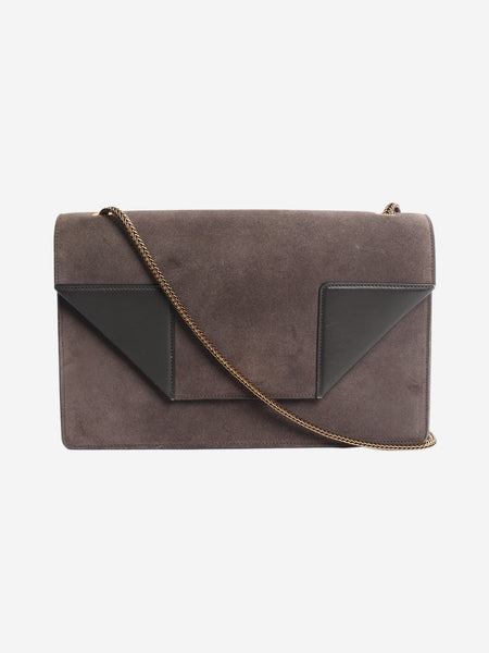 Brown Betty suede chain bag product image