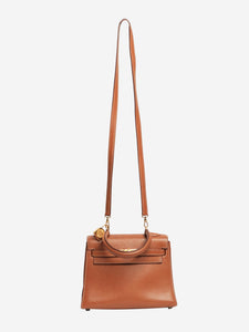Hermes Gold vintage 1992 mini Kelly 20 bag in Clemence leather