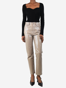 Agolde Quail 90's pinch waist pants - size UK 6