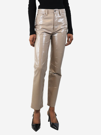 Quail 90's pinch waist pants - size UK 6 Trousers Agolde 