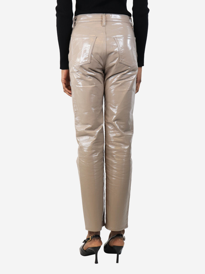 Quail 90's pinch waist pants - size UK 6 Trousers Agolde 