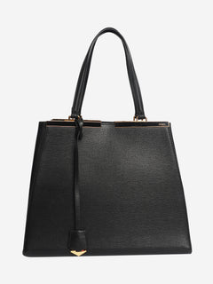 Black 3Jours tote bag Top Handle Bags Fendi 