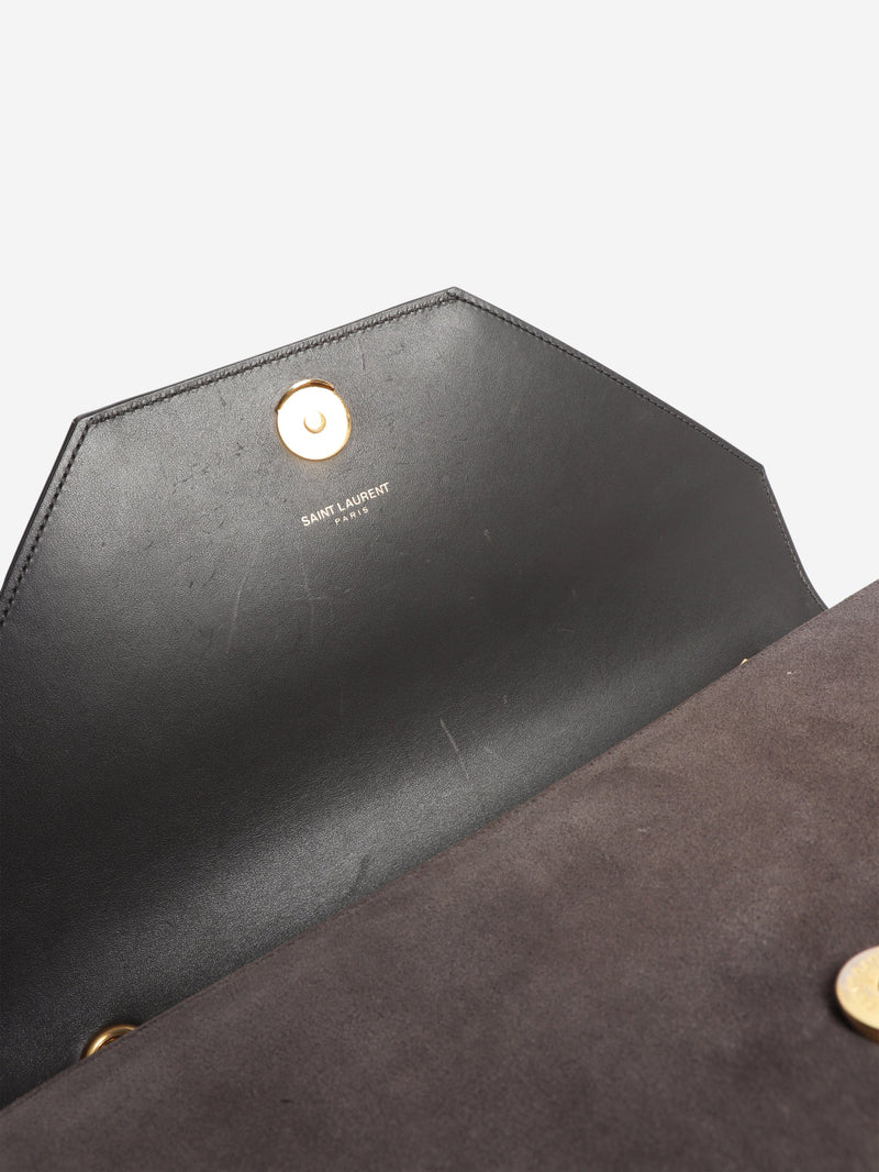 Brown Betty suede chain bag Cross-body Bags Saint Laurent 