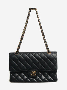 Chanel Black medium caviar 2012 Classic Double Flap bag