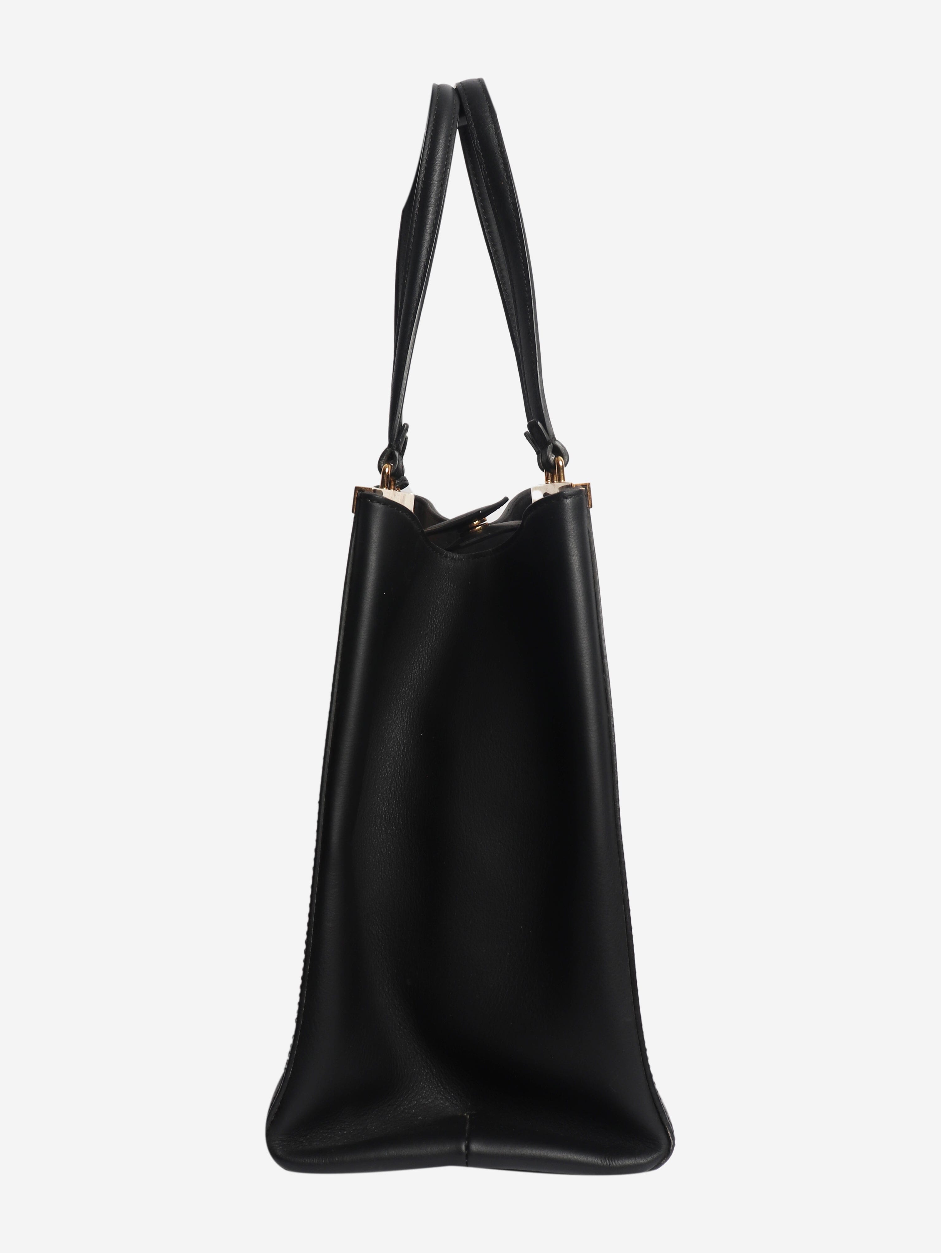 Black 3Jours tote bag Top Handle Bags Fendi 
