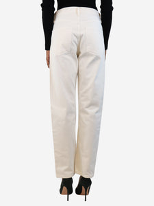 Agolde Cream 90's mid-rise jeans - size UK 6