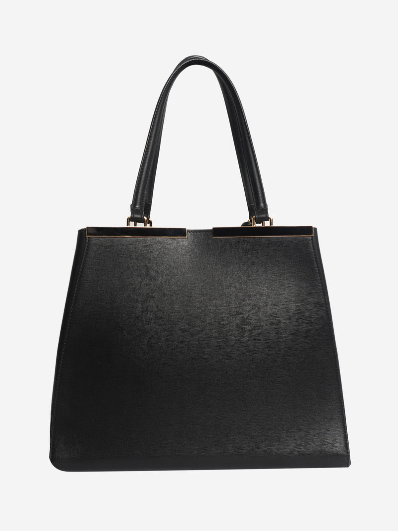 Black 3Jours tote bag Top Handle Bags Fendi 