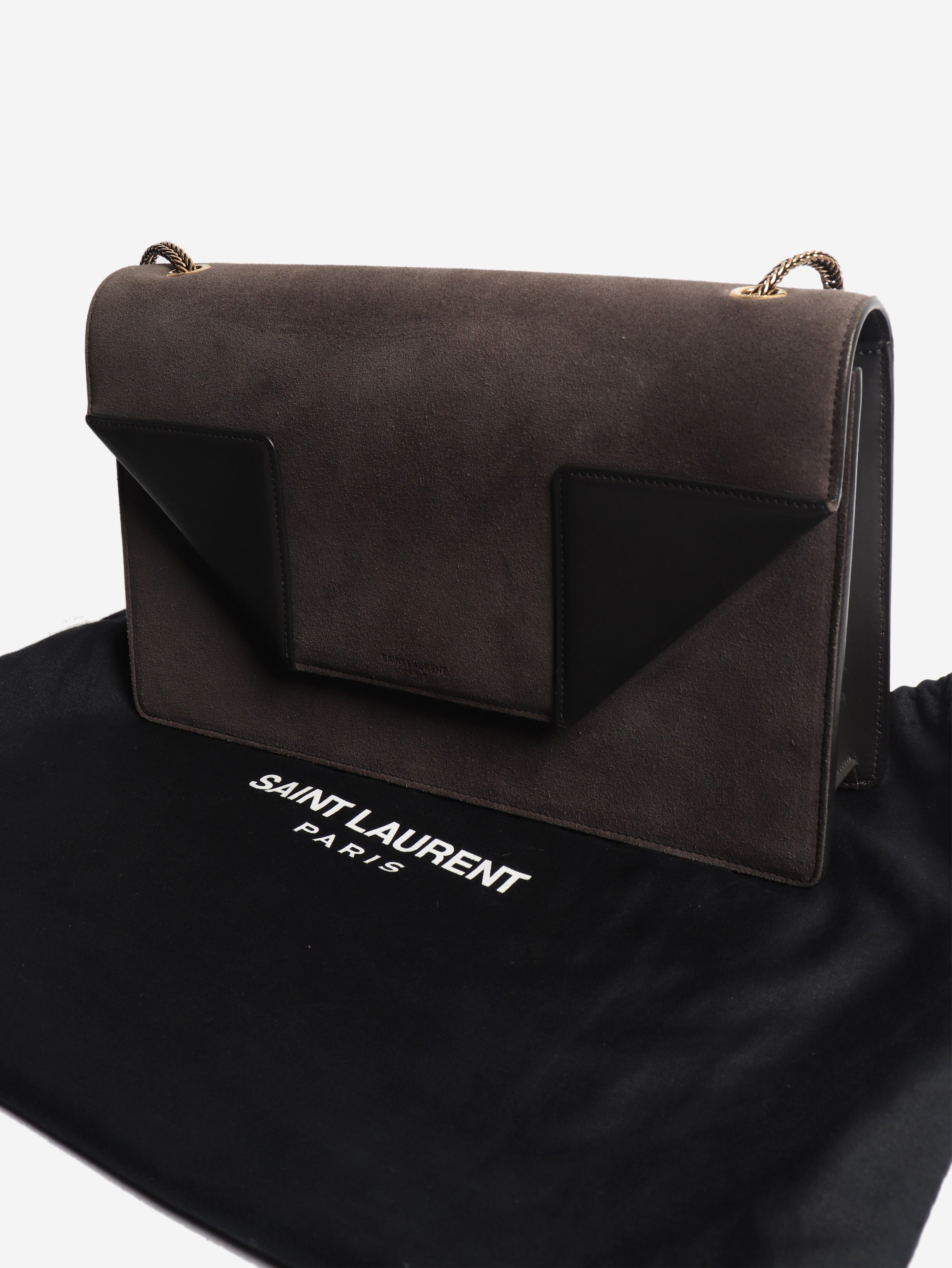 Brown Betty suede chain bag Cross-body Bags Saint Laurent 