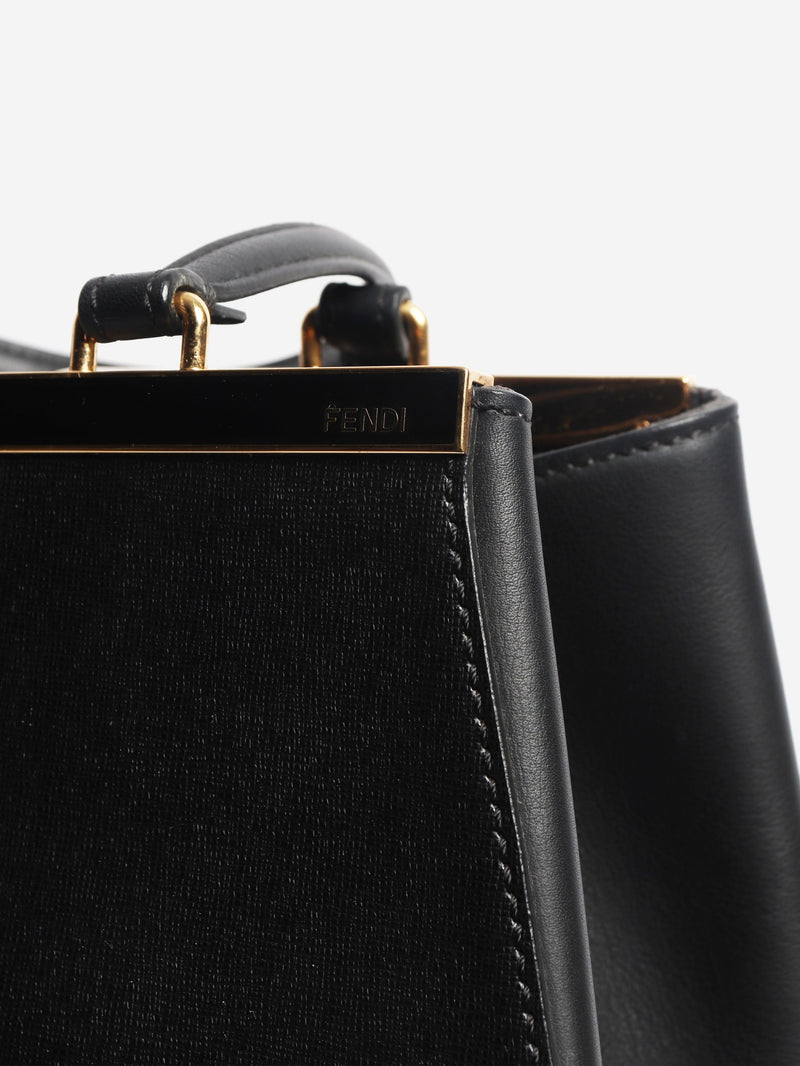 Black 3Jours tote bag Top Handle Bags Fendi 