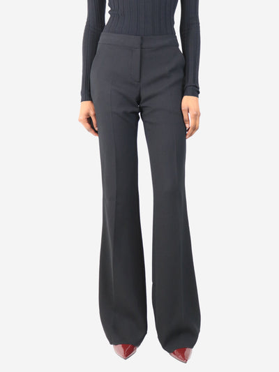 Black flared pants - size UK 4 Trousers Prabal Gurung 