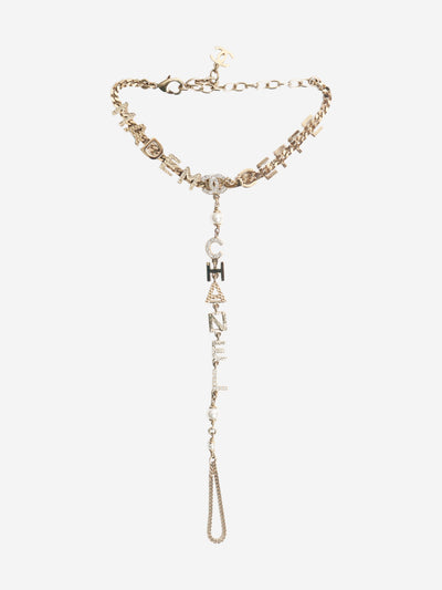 Gold Mademoiselle anklet Bracelets Chanel 